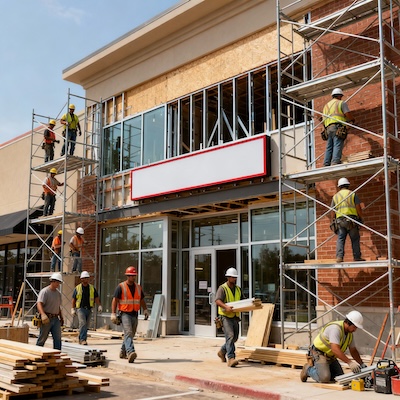 Retail construction